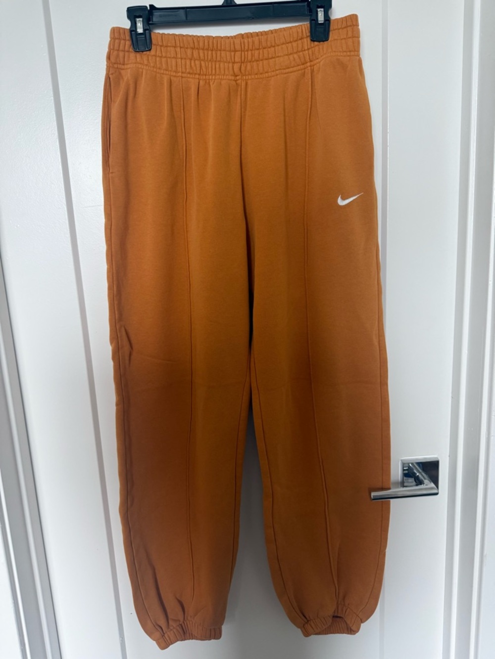 Nike Burnt Orange Fleece Joggers